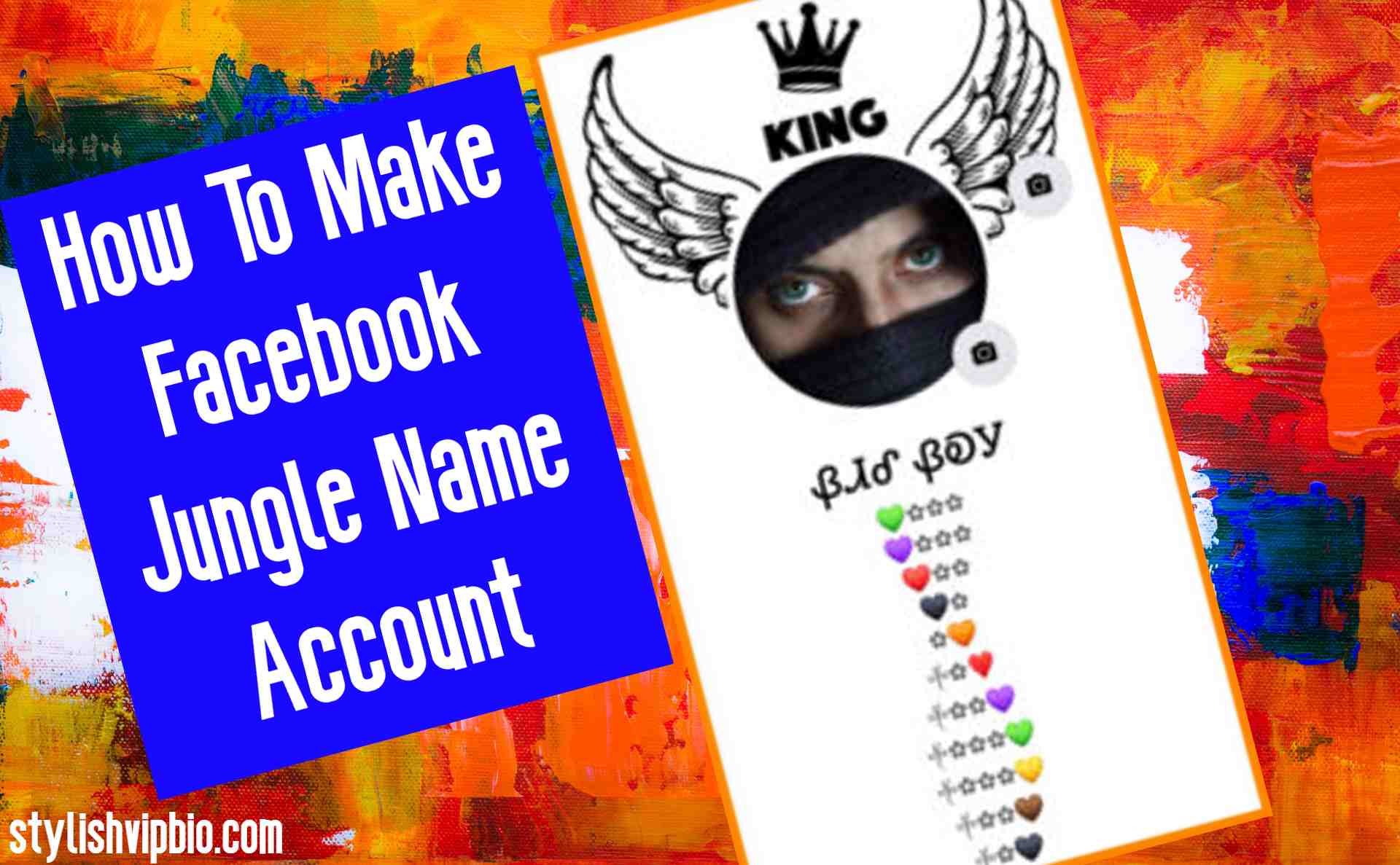 How To Make Facebook Jungle Name Account