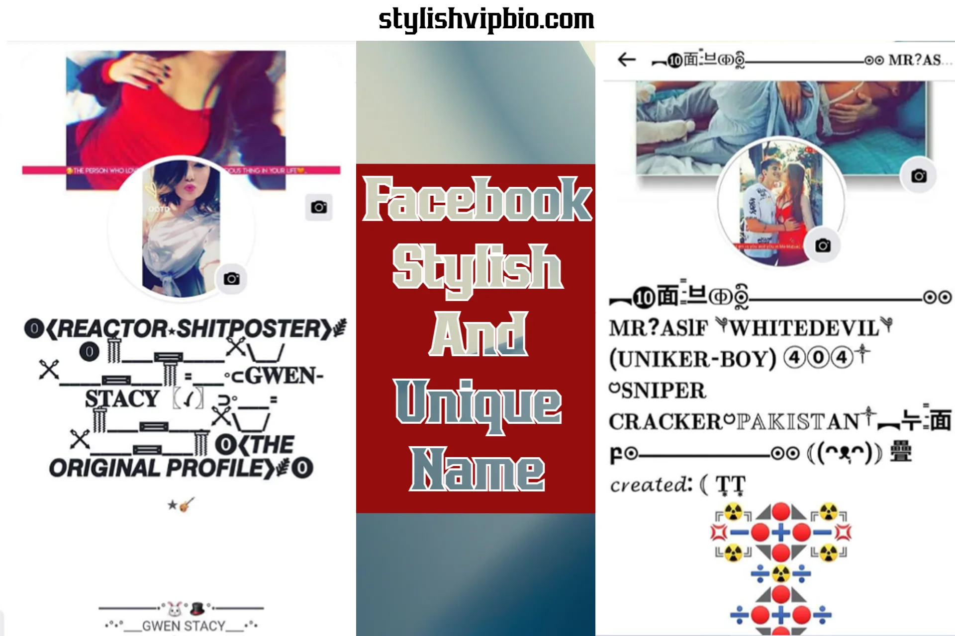 Facebook Stylish And Unique Name