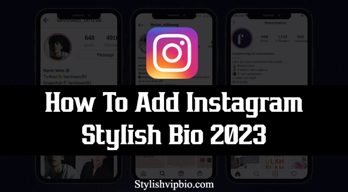 How To Add Instagram Stylish Bio 2023