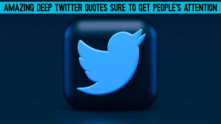 Deep Twitter Quotes